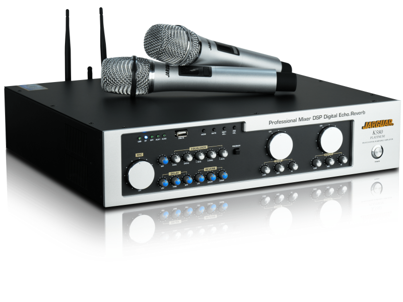 Amply T&iacute;ch Hợp 3 In 1 Jarguar K580 Platinum