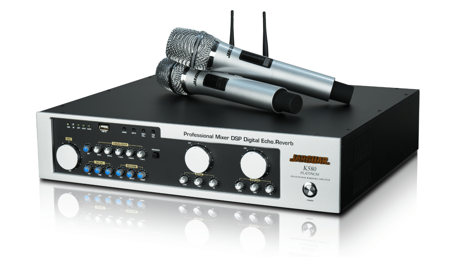 Amply Tích Hợp 3 In 1 Jarguar K580 Platinum