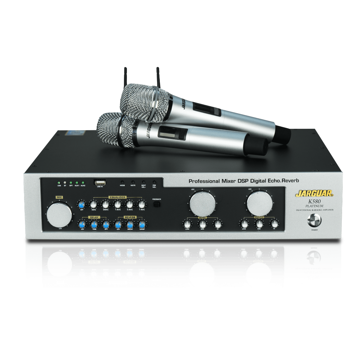 Amply Tích Hợp 3 In 1 Jarguar K580 Platinum