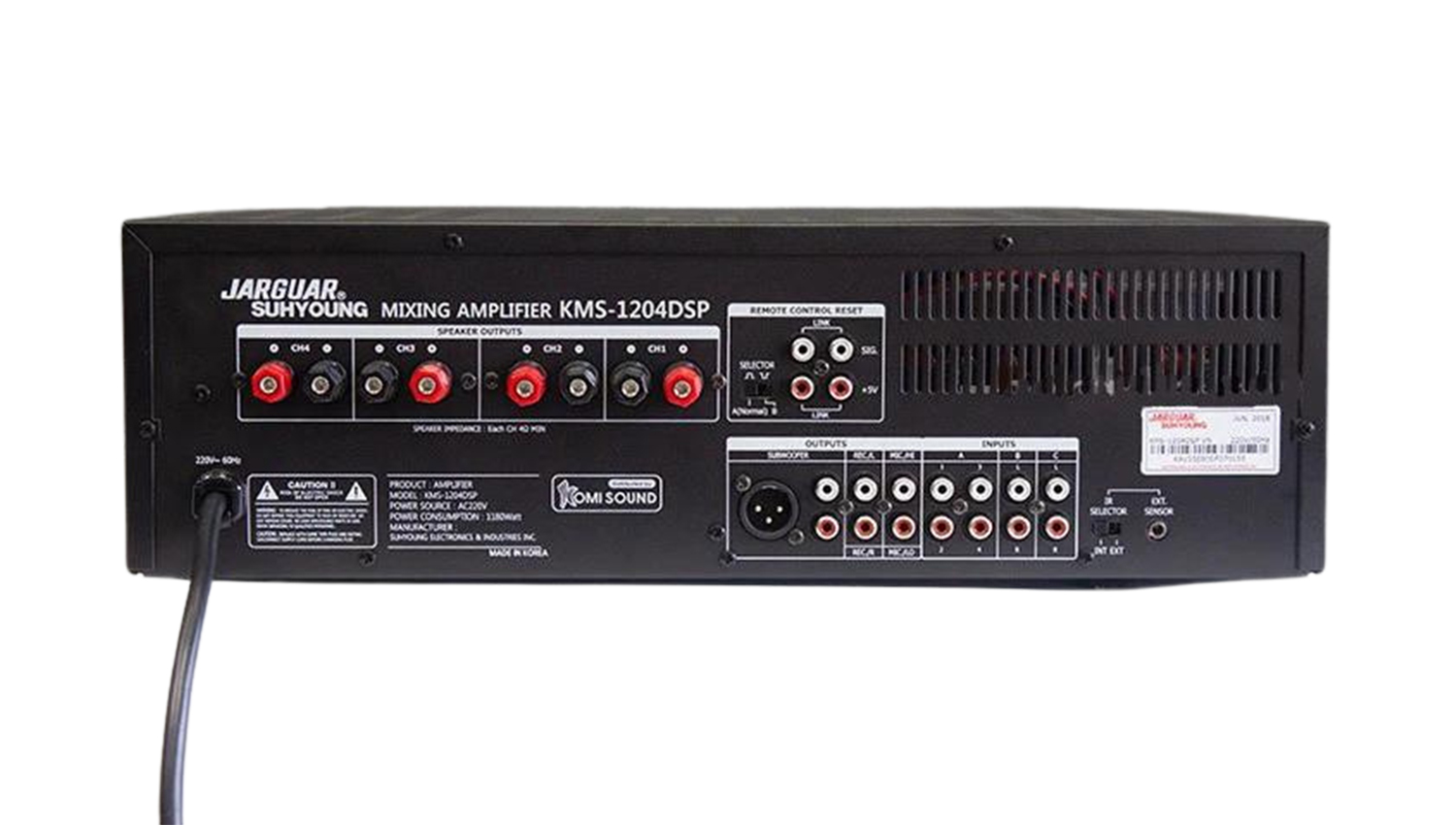 Amply Jarguar Suhyoung KMS-1204 DSP