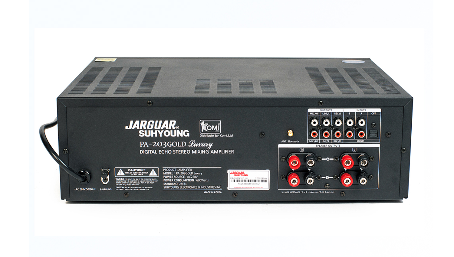 Amply Jarguar Suhyoung PA-203 Gold Luxury