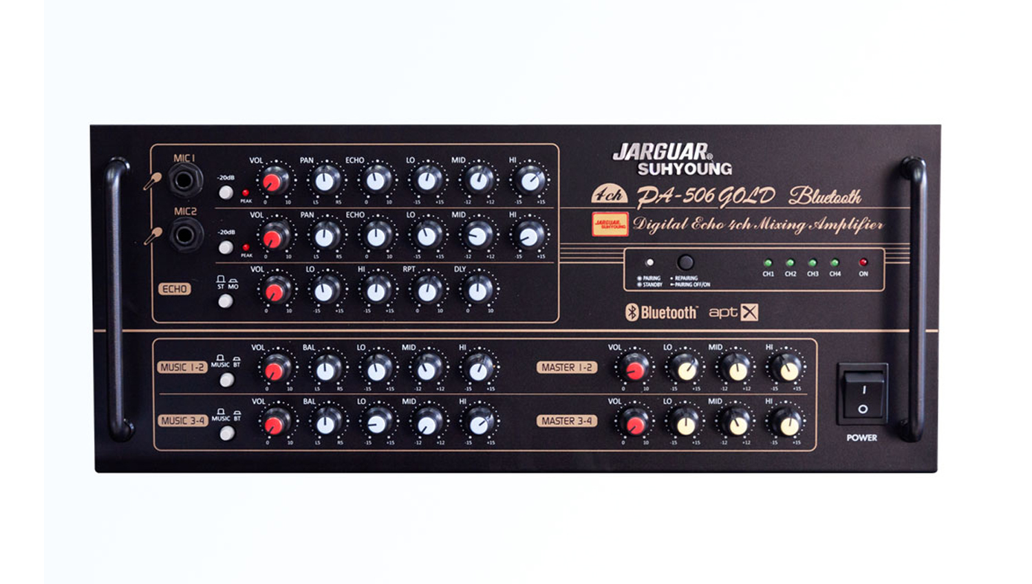 Amply Jarguar Suhyoung PA-506 Gold Bluetooth