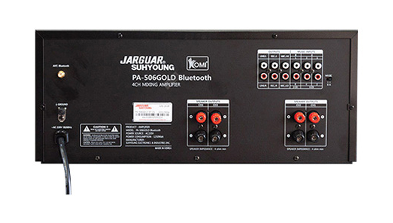 Amply Jarguar Suhyoung PA-506 Gold Bluetooth