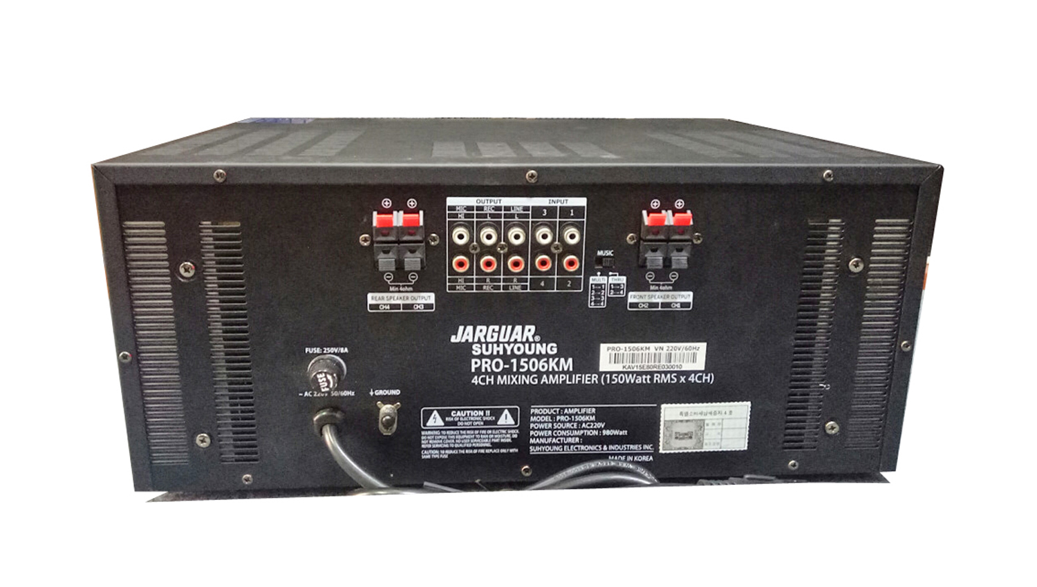 Amply jarguar Suhyoung Pro 1506KM