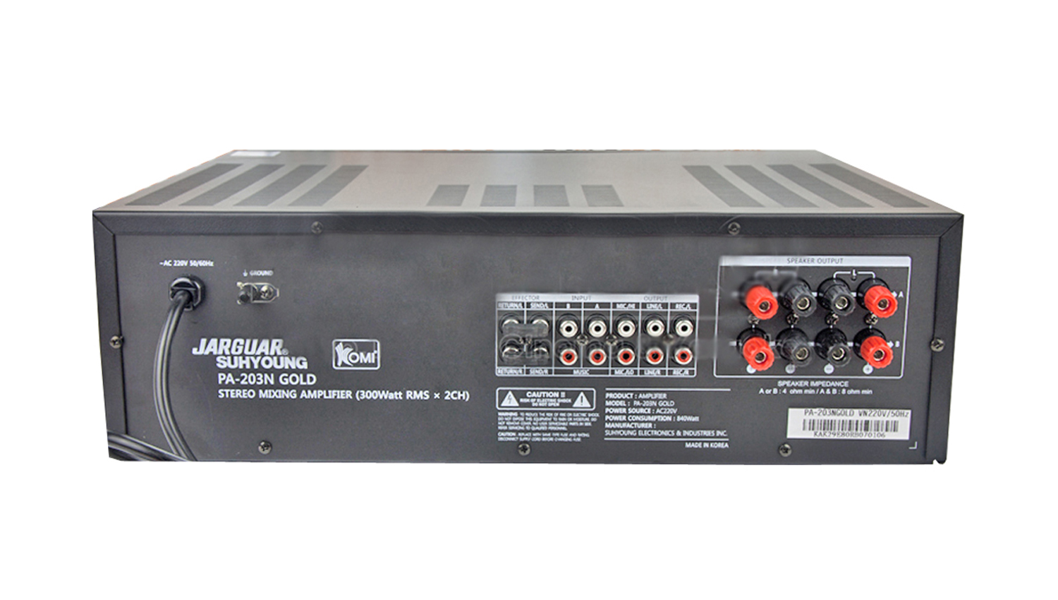 Ampli Jarguar Suhyoung PA 203N Gold