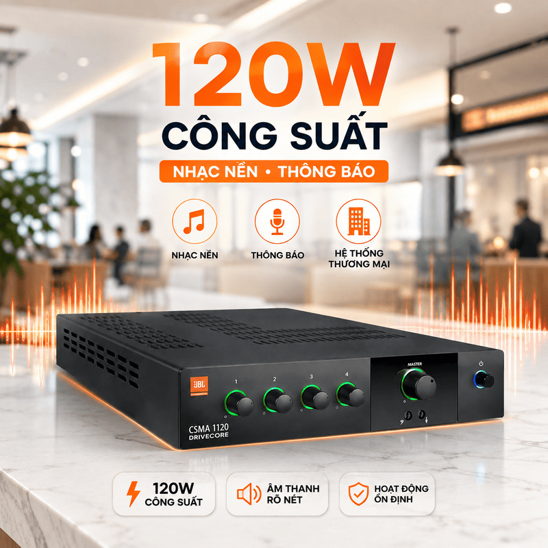 Amply JBL CSMA 1120
