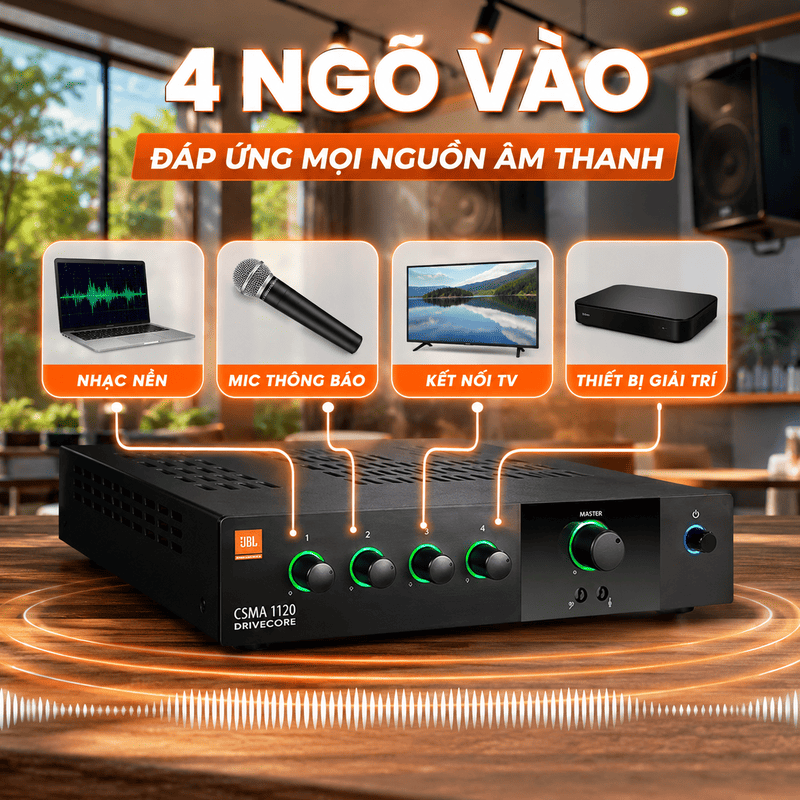 Amply JBL CSMA 1120