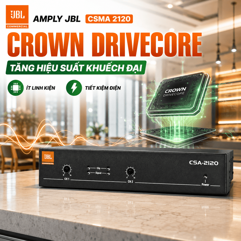 Amply JBL CSMA 2120