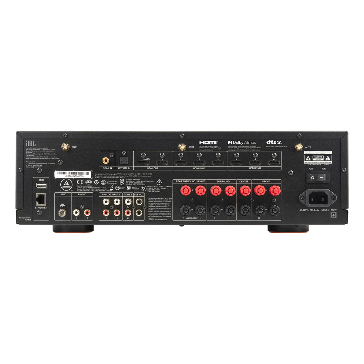 Amply JBL MA7100HP