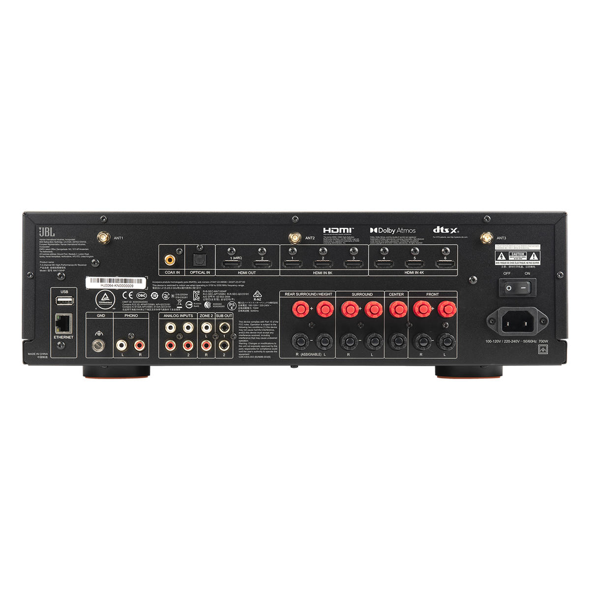 Amply JBL MA7100HP