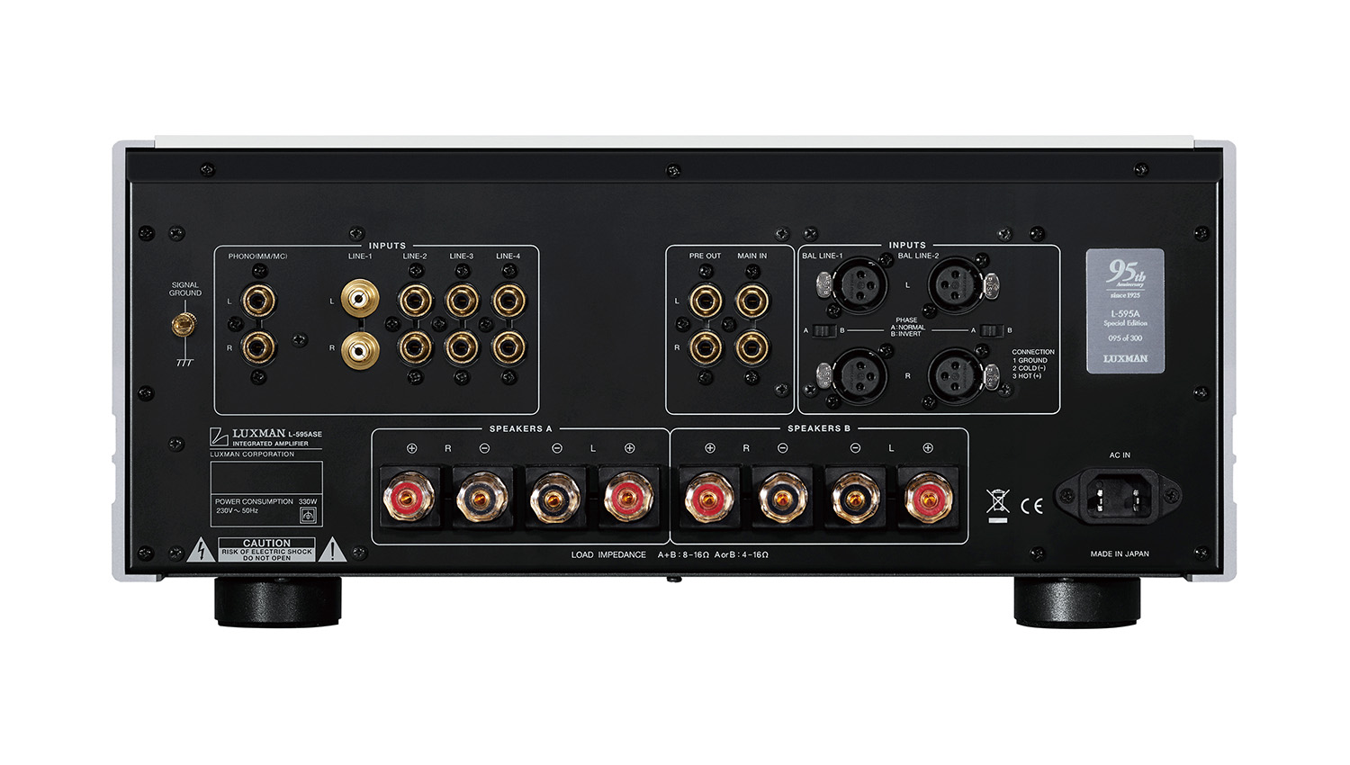 Amply Luxman L-595A SE - Hình 3
