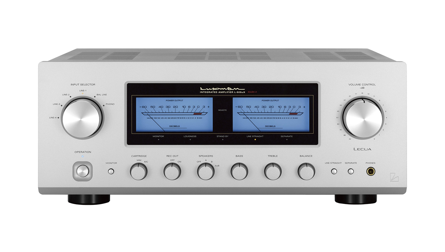 Amply Luxman L505UX II (Japan) - Hình 1