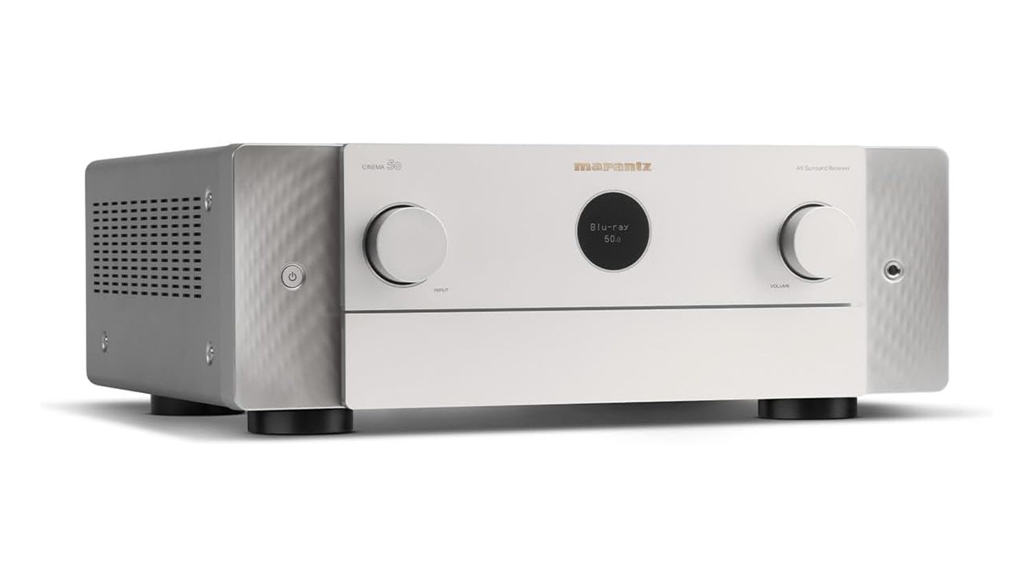 mặt trước Amply Marantz Cinema 50 màu bạc