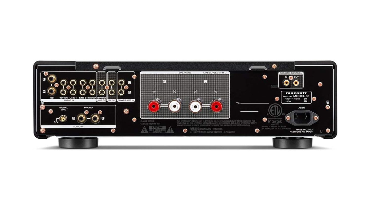 mặt sau Amply Marantz MODEL 30