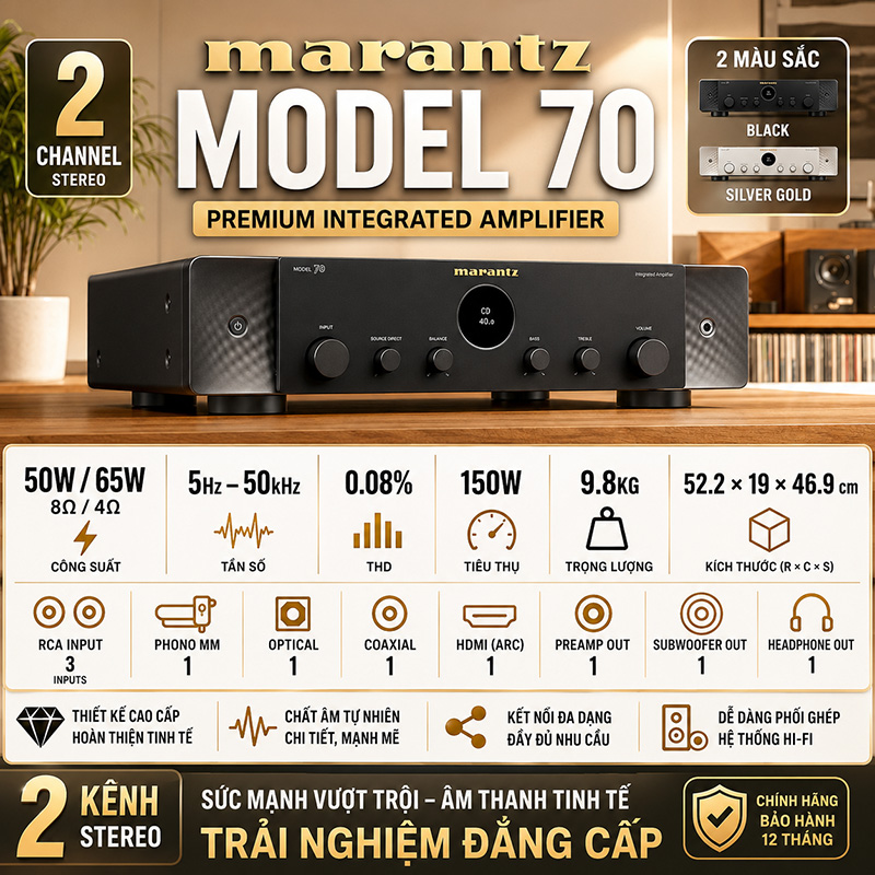 amply Marantz MODEL 70
