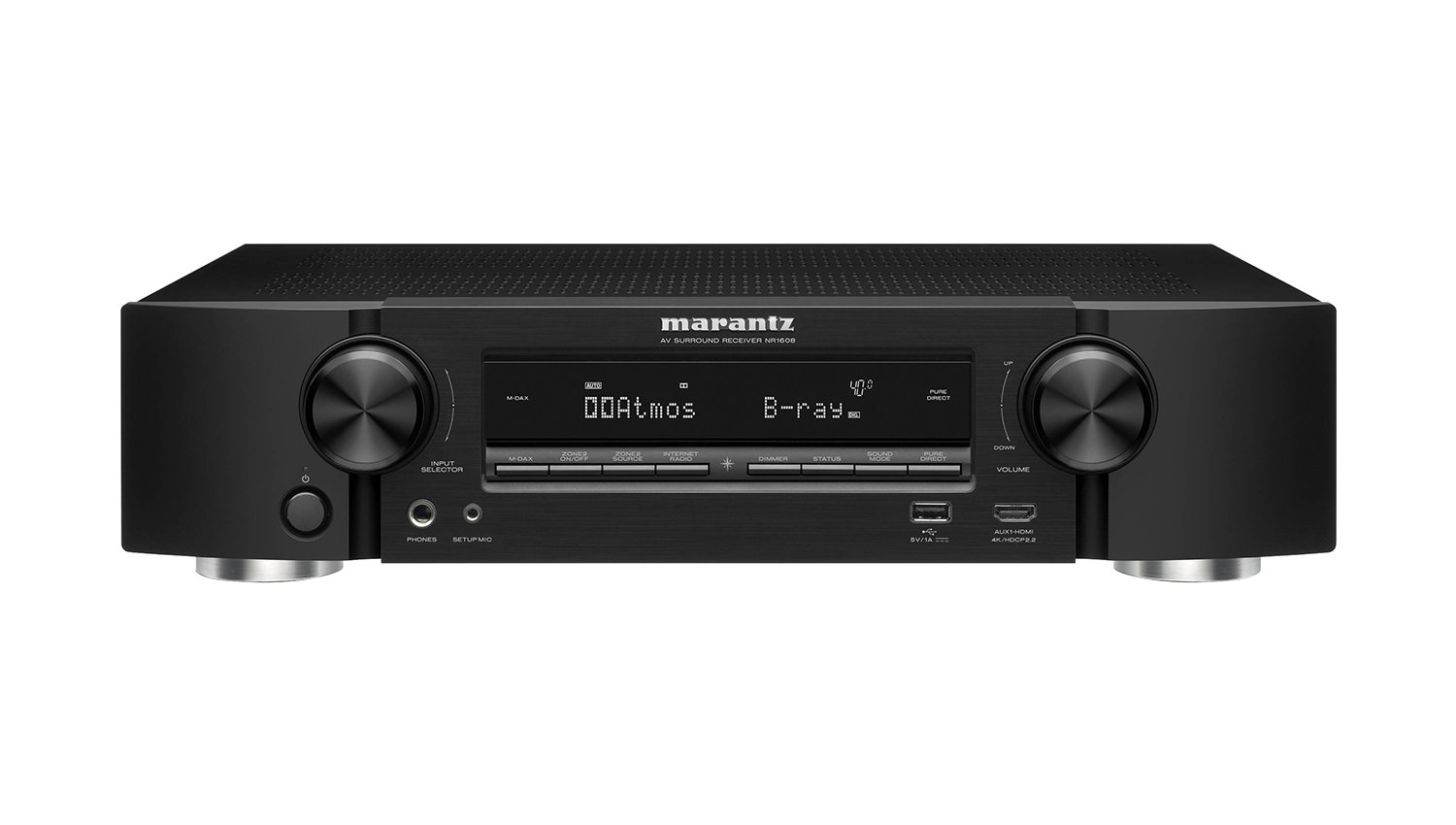 Amply Marantz NR1608 màu đen