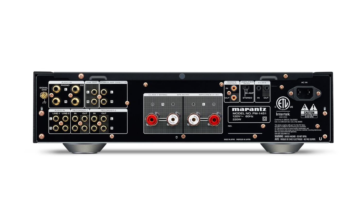 mặt sau Amply Marantz PM14S1