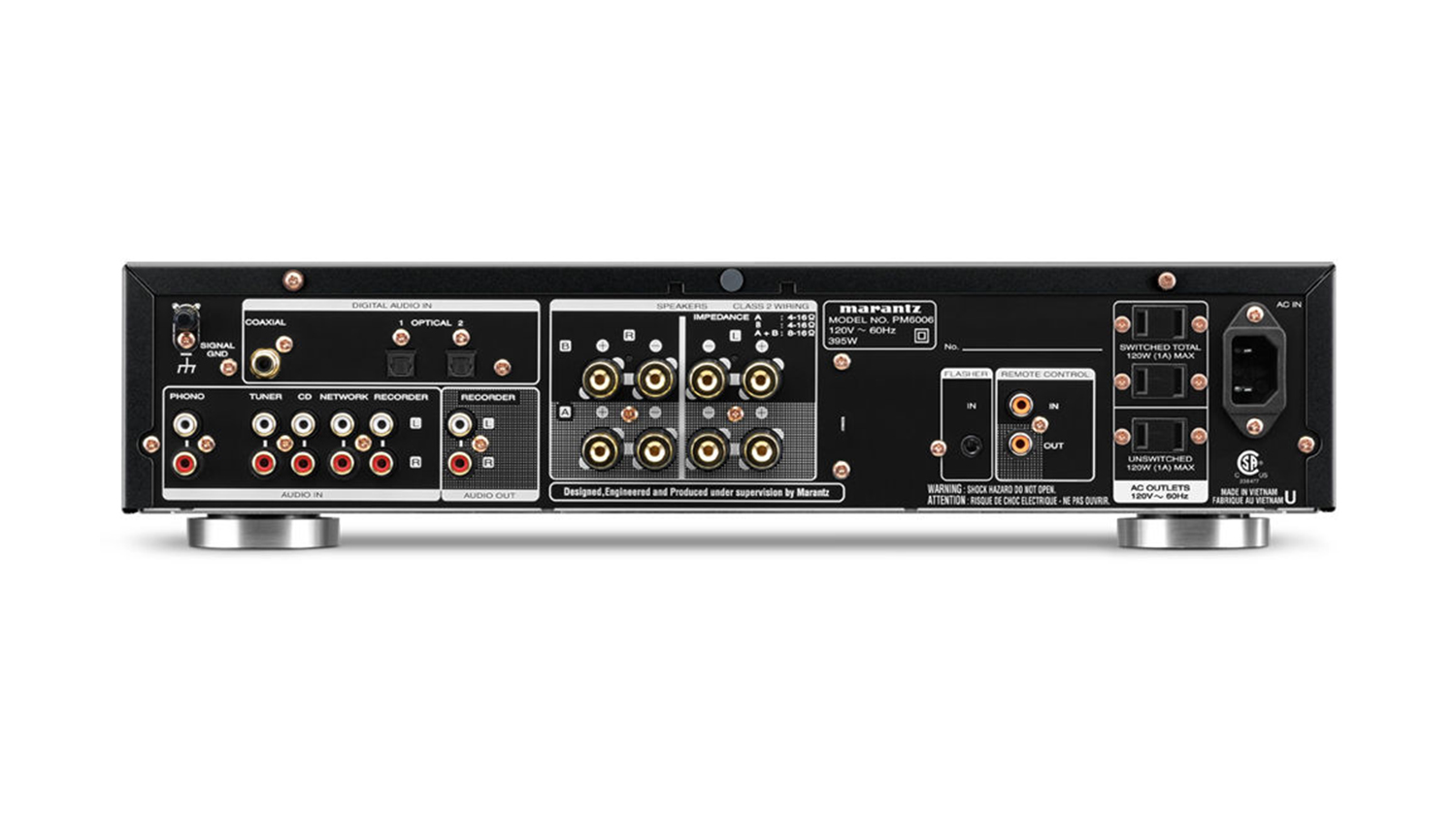 mặt sau Amply Marantz PM6006