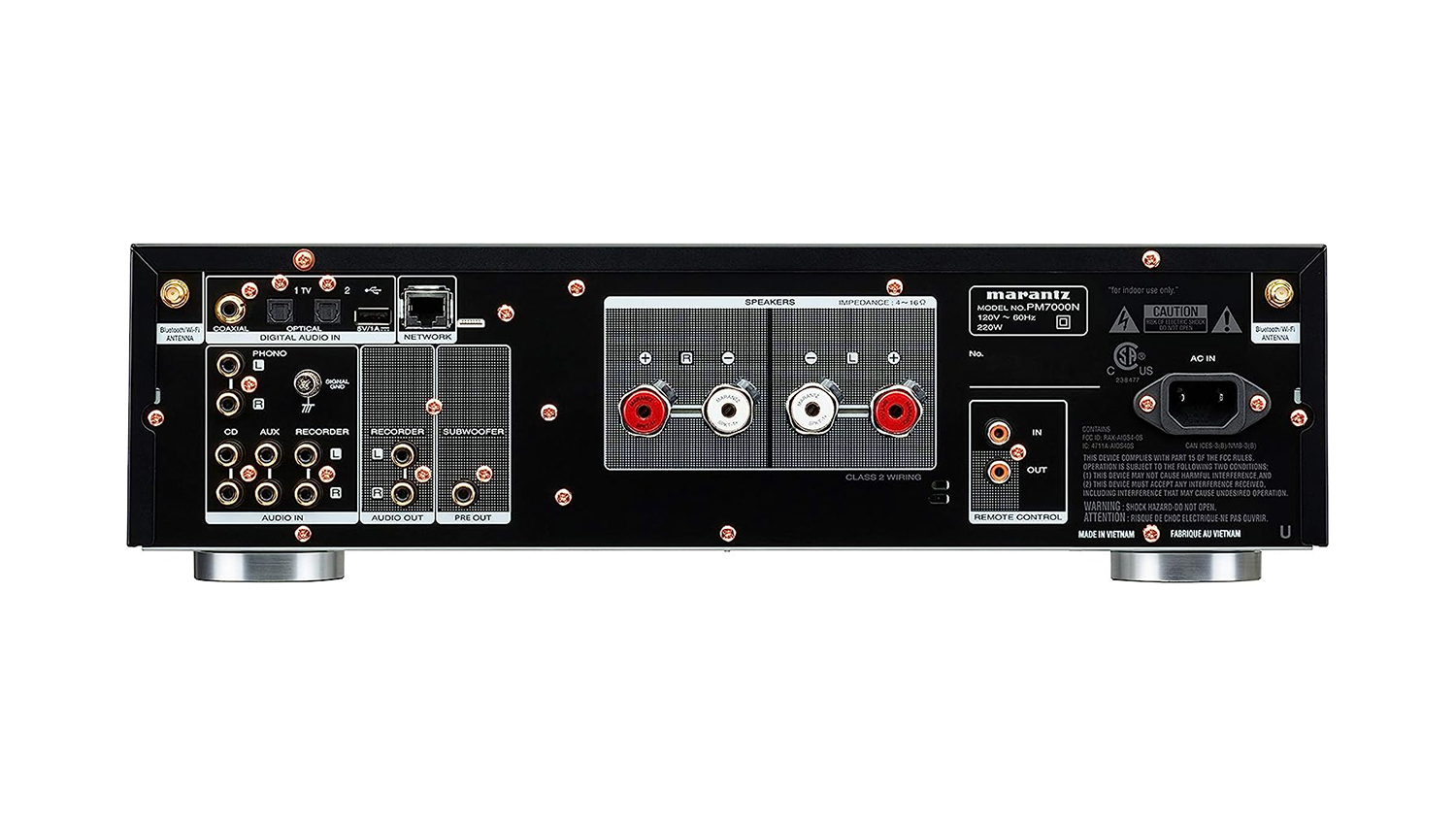 mặt sau Amply Marantz PM7000N