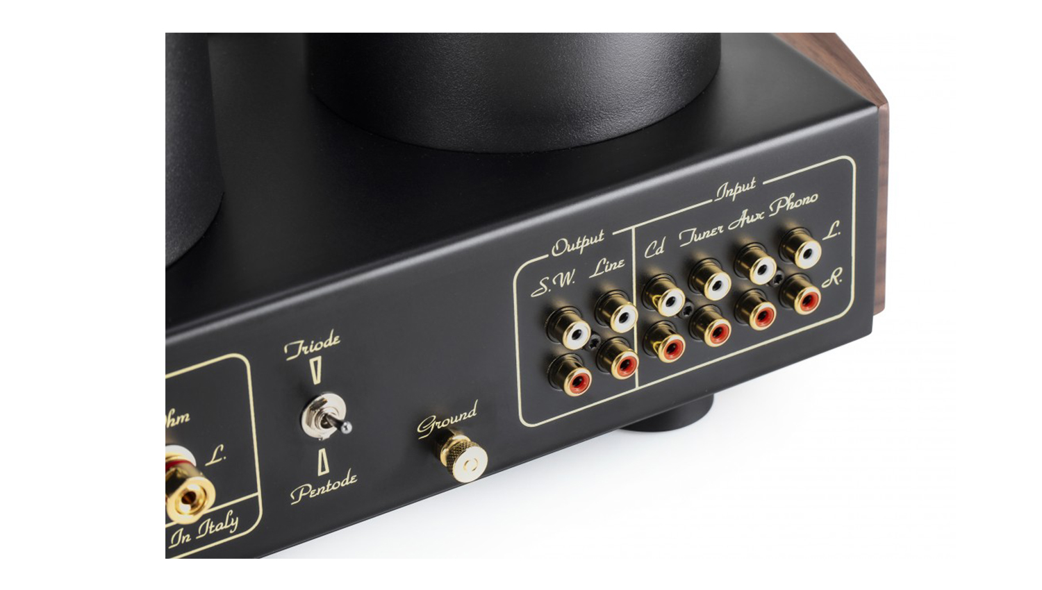 cổng kết nối Amply Mastersound Duetrenta