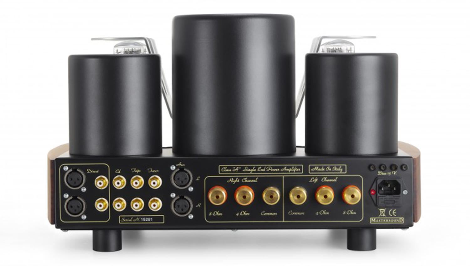 mặt sau Amply Mastersound Evo 300B