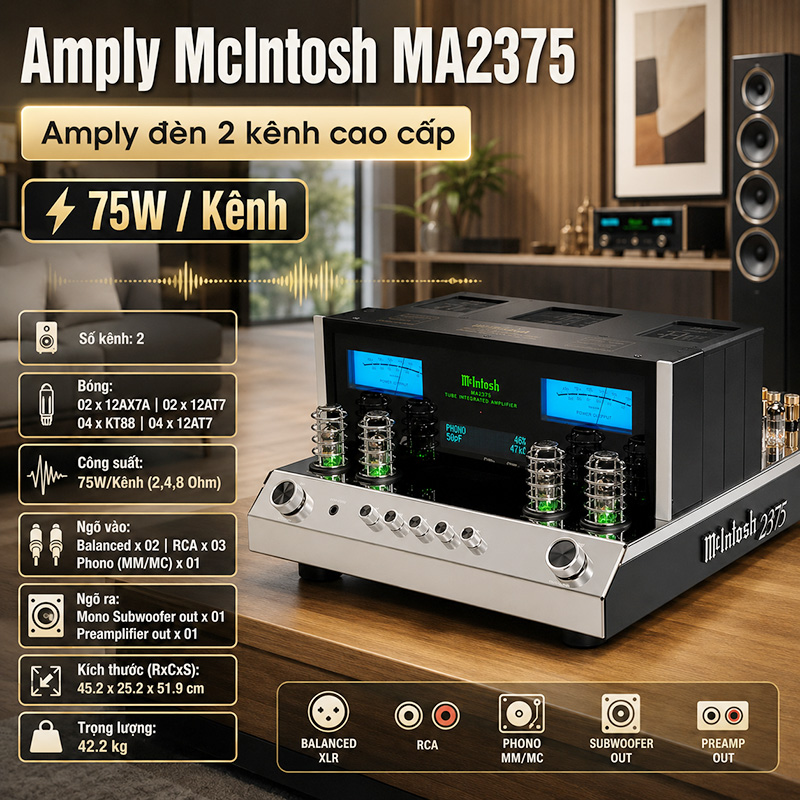 Amply McIntosh MA2375