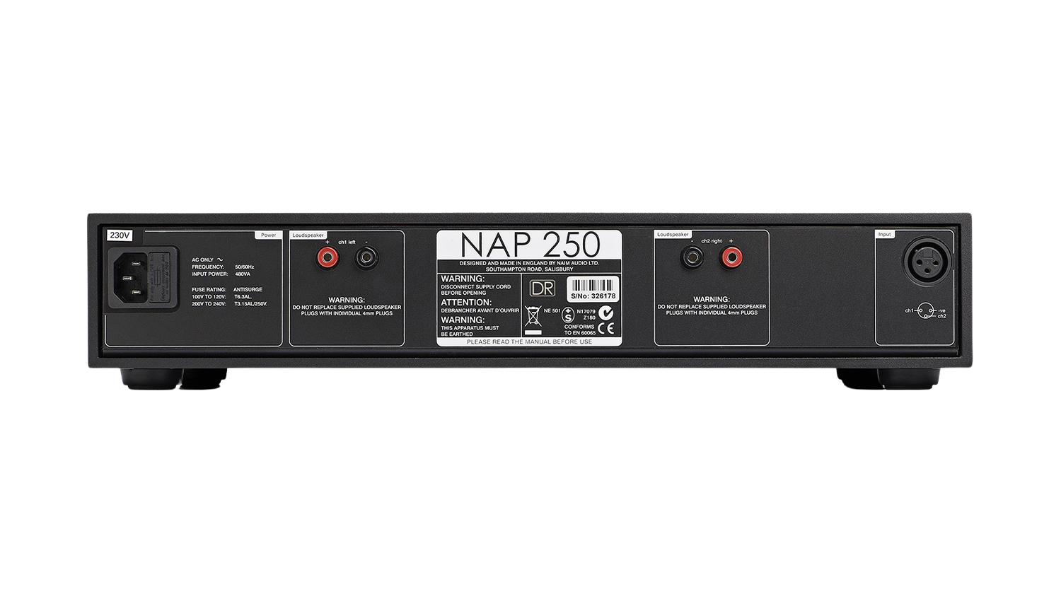 Amply Naim Audio NAP 250