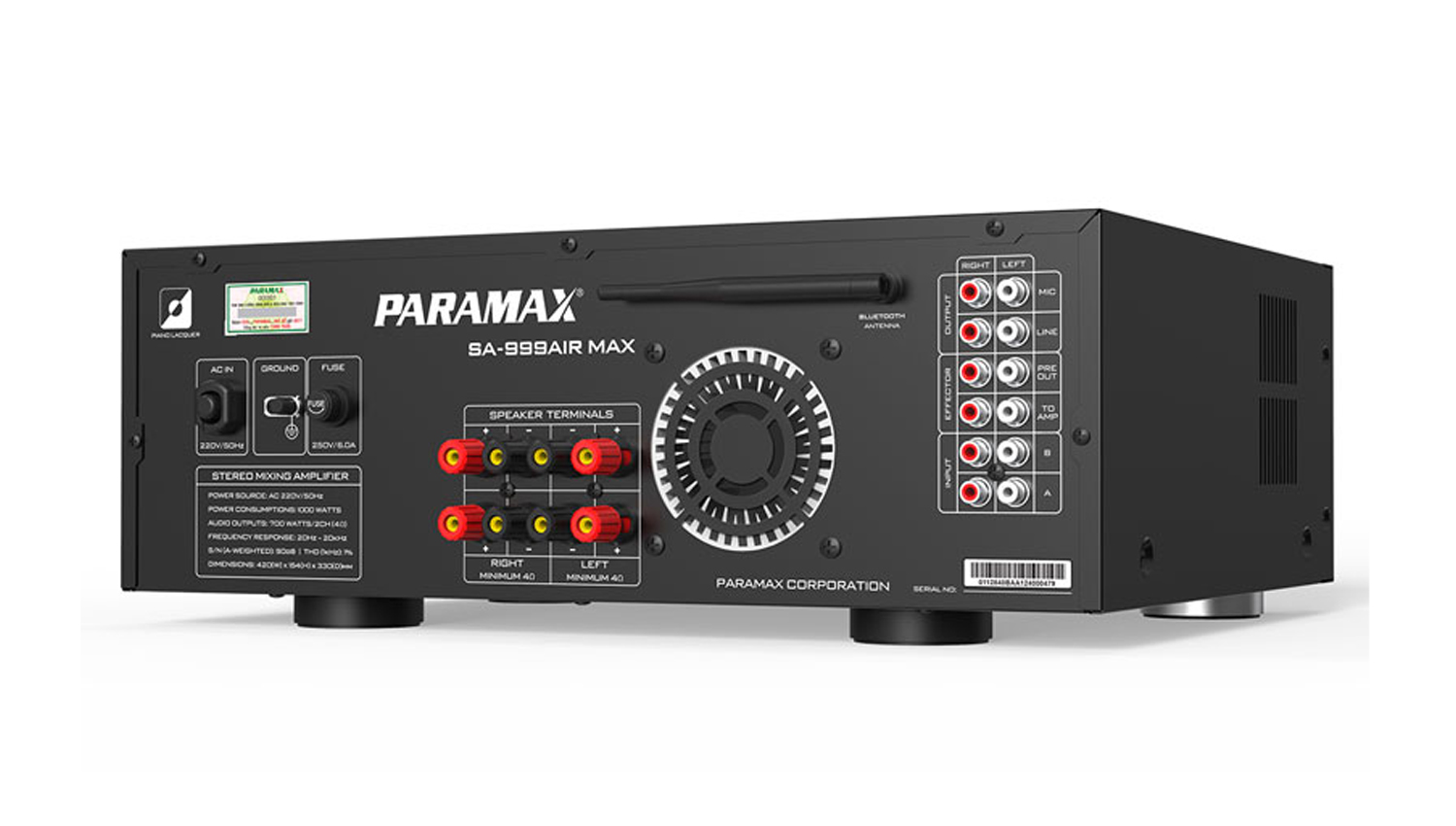 Amply karaoke Paramax SA 999 Air Max