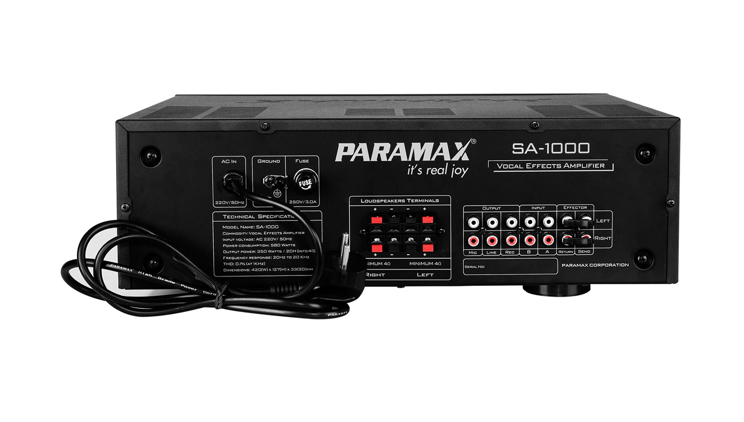 Amply karaoke PARAMAX SA1000