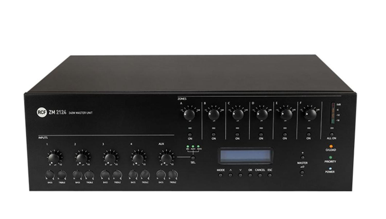 Amply Phân 6 Vùng RCF ZM 2124 RCF