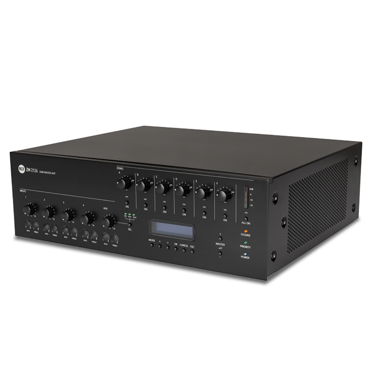 Amply Phân 6 Vùng RCF ZM 2124 RCF