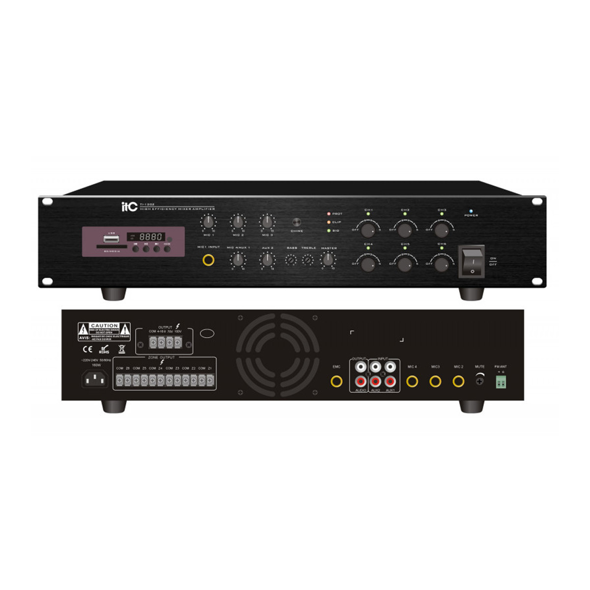 Amply phân vùng ITC TI-240Z