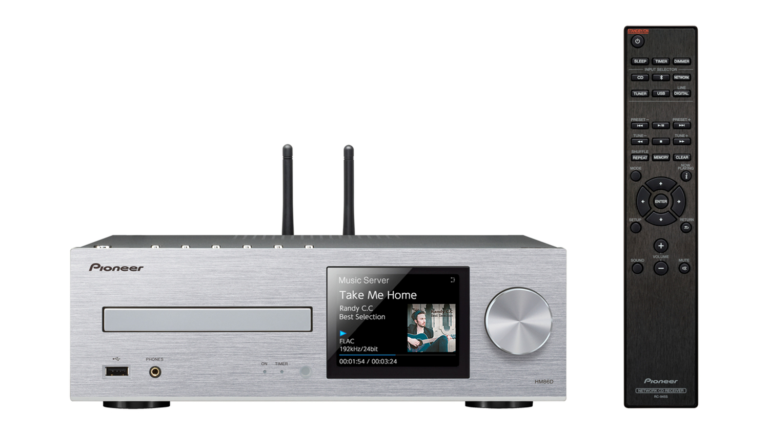 Amply Pioneer XC-HM86D silver