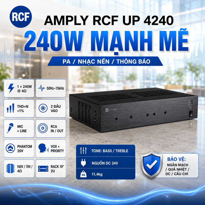 Amply RCF UP 4240