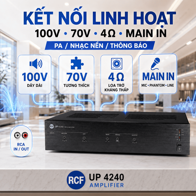 Amply RCF UP 4240