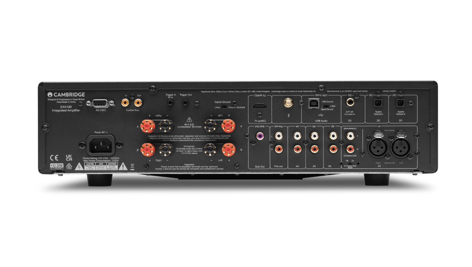 Amply tích hợp Cambridge Audio EXA100