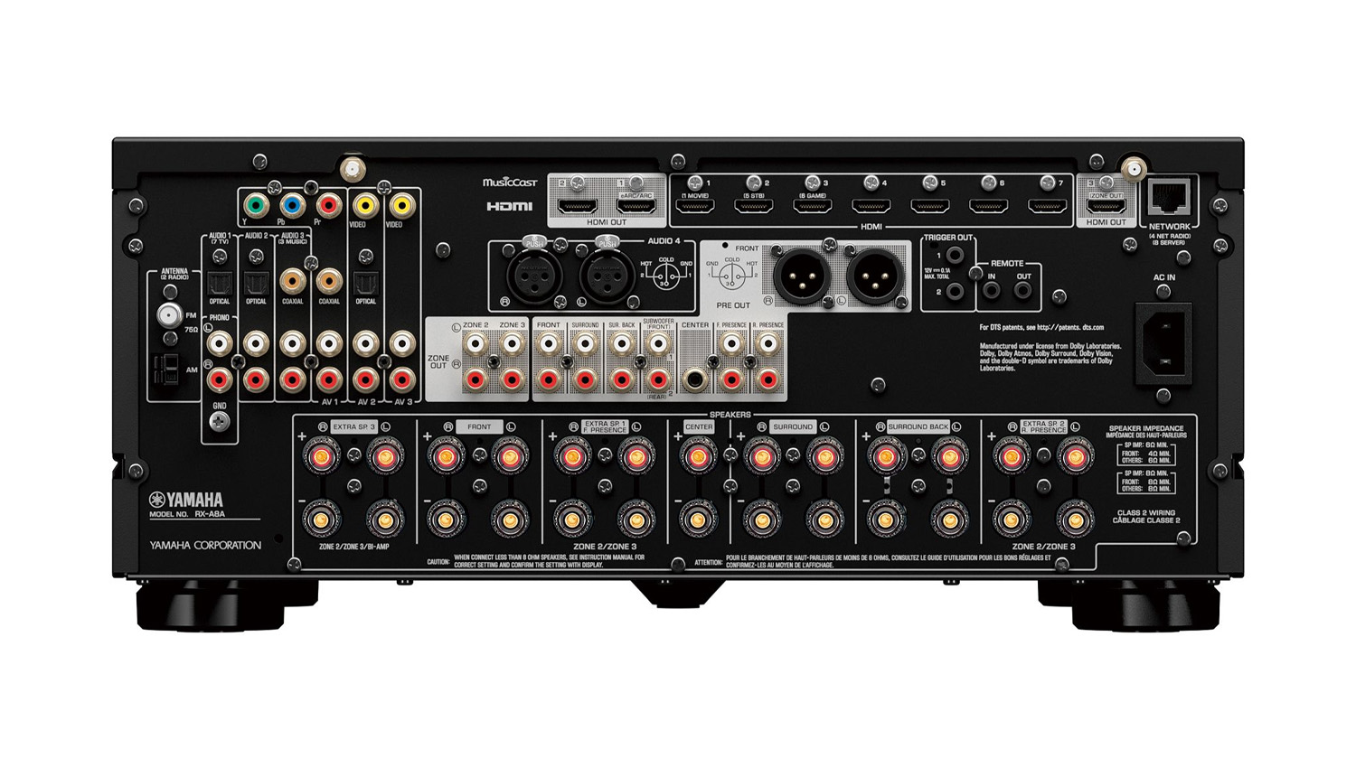 Amply Yamaha RX-A8A