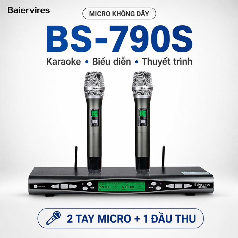 Micro không dây Baiervires BS-790s - Hình 1