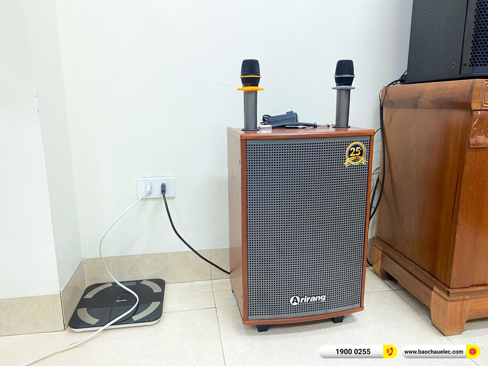 B&agrave;n giao loa k&eacute;o Ariang MKS2 gần 3tr cho anh To&agrave;n tại H&agrave; Nội 