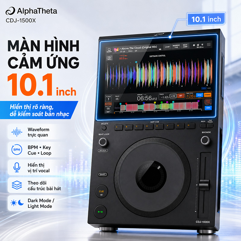 B&agrave;n DJ AlphaTheta CDJ-1500X 