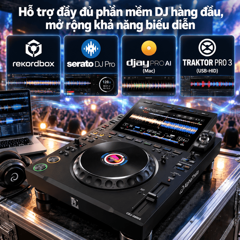 B&agrave;n DJ AlphaTheta CDJ-3000X