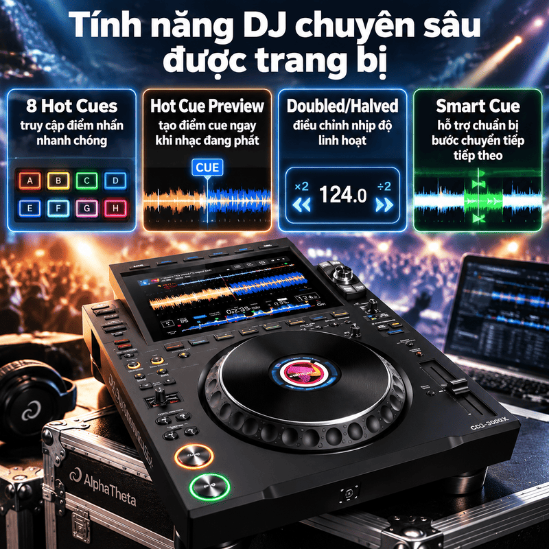 B&agrave;n DJ AlphaTheta CDJ-3000X