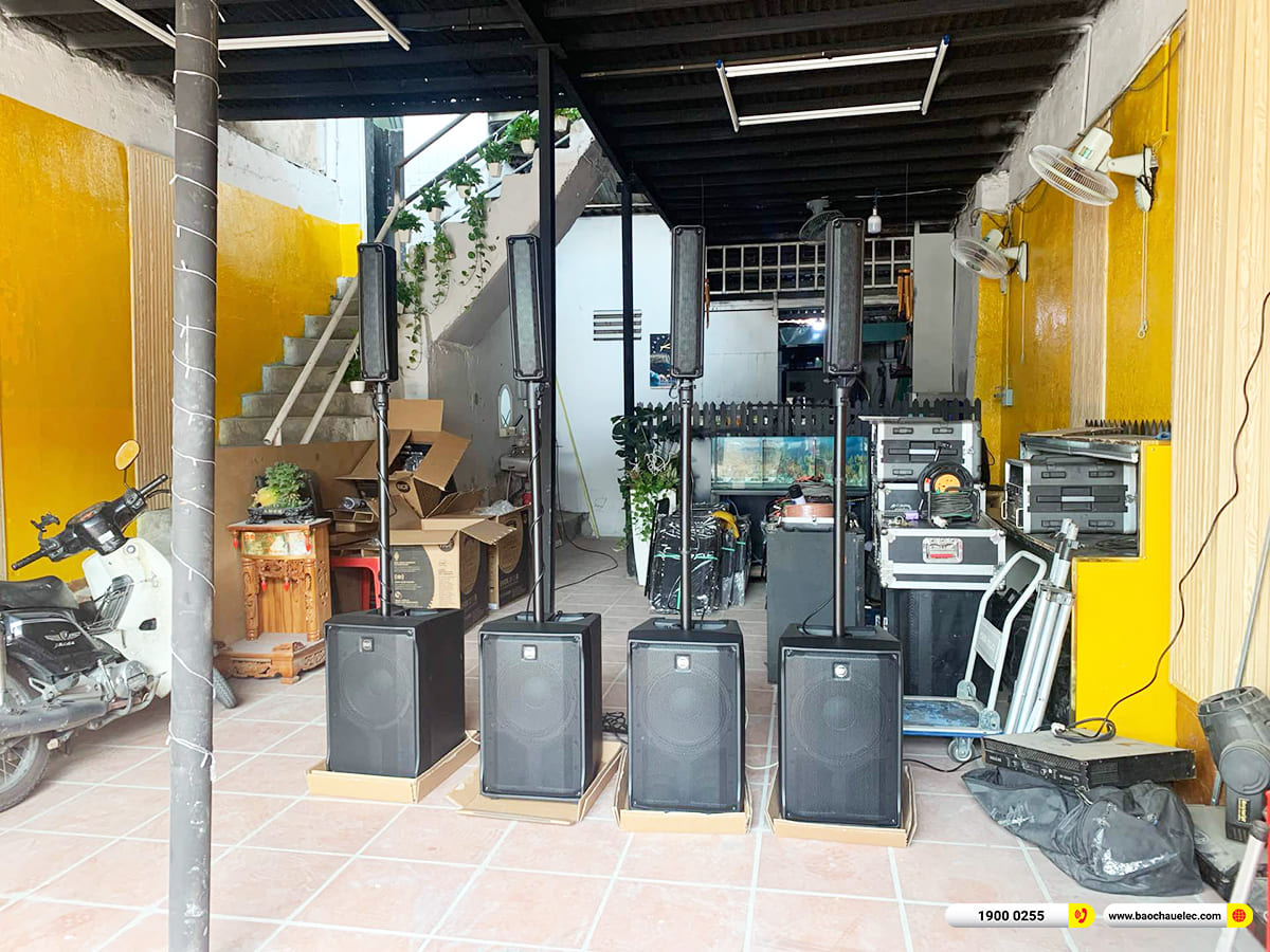 B&agrave;n giao 4 loa RCF Evox Jmix8 cho anh Hữu ở TPHCM
