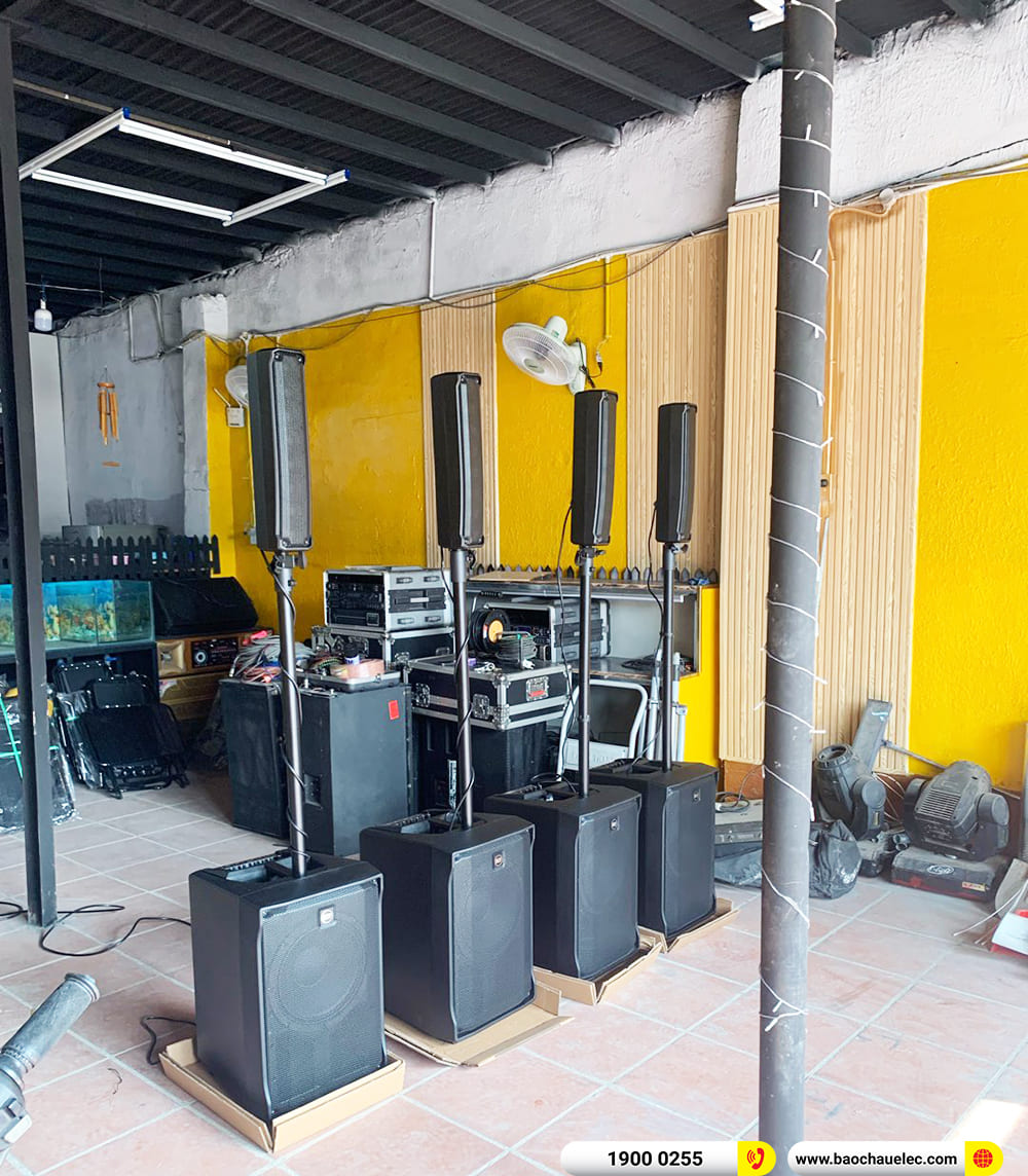 B&agrave;n giao 4 loa RCF Evox Jmix8 cho anh Hữu ở TPHCM