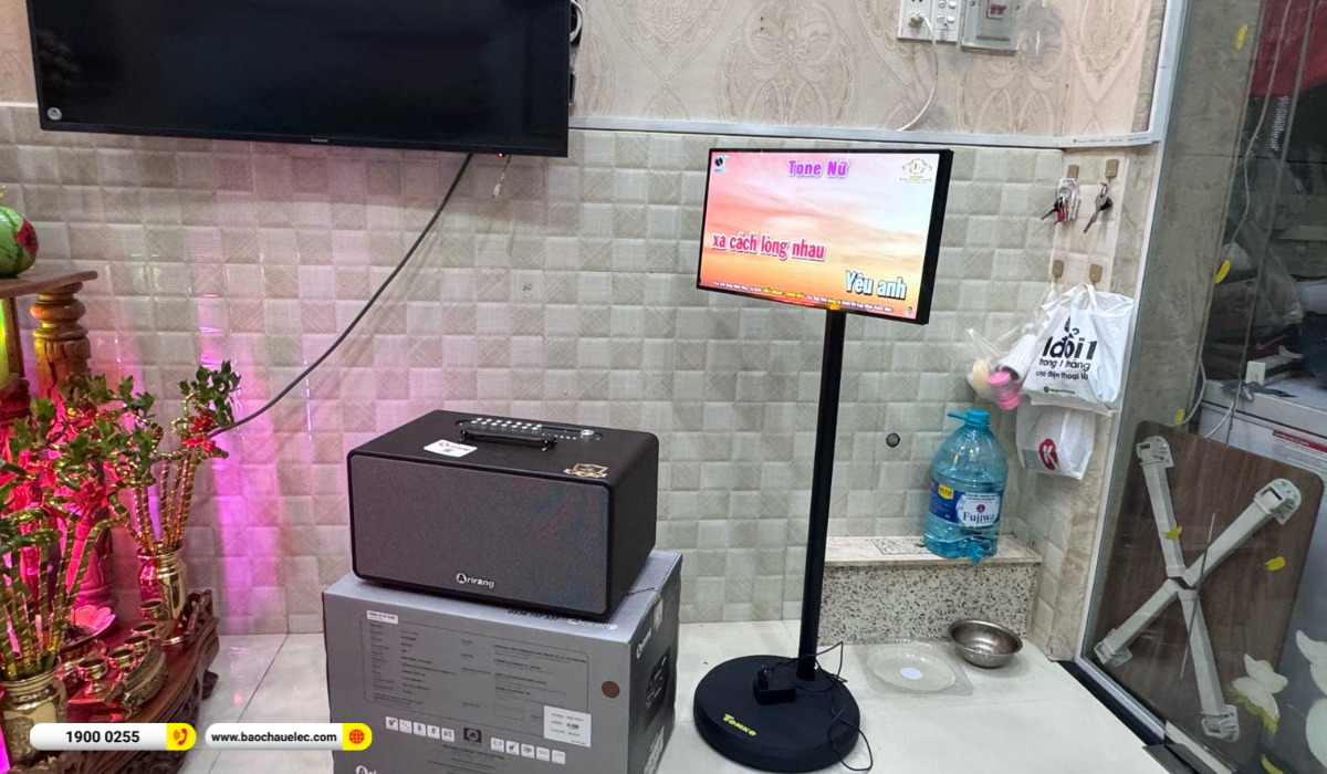 B&agrave;n giao loa Arirang MB2 Pro+ v&agrave; m&agrave;n Tomko hơn 12tr cho chị Hoa tại TP HCM