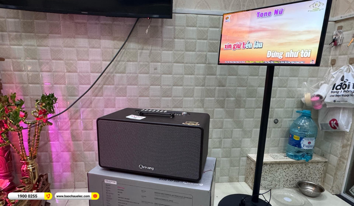 B&agrave;n giao loa Arirang MB2 Pro+ v&agrave; m&agrave;n Tomko hơn 12tr cho chị Hoa tại TP HCM