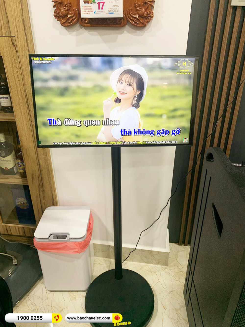 B&agrave;n giao loa Arirang MK3 Max, m&agrave;n h&igrave;nh Tomko hơn 14tr cho chị Phương ở TPHCM