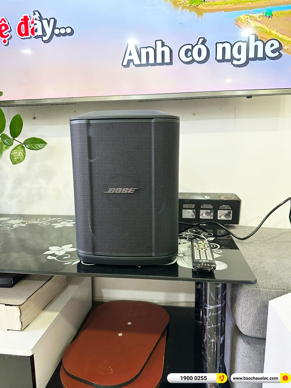 B&agrave;n giao loa Bose S1 Pro Plus, micro Paramax cho c&ocirc; V&acirc;n ở TPHCM