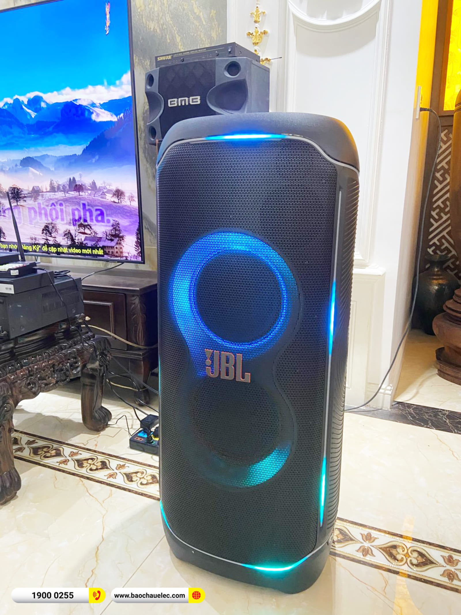 Bàn giao loa JBL Partybox Ultimate hơn 49tr cho anh Hùng ở Hải Phòng