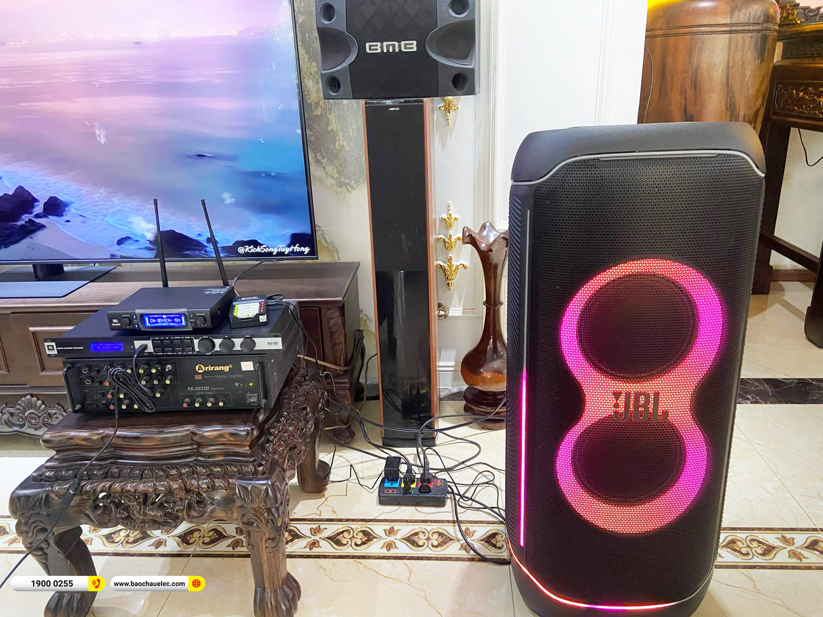 B&agrave;n giao loa JBL Partybox Ultimate hơn 49tr cho anh H&ugrave;ng ở Hải Ph&ograve;ng